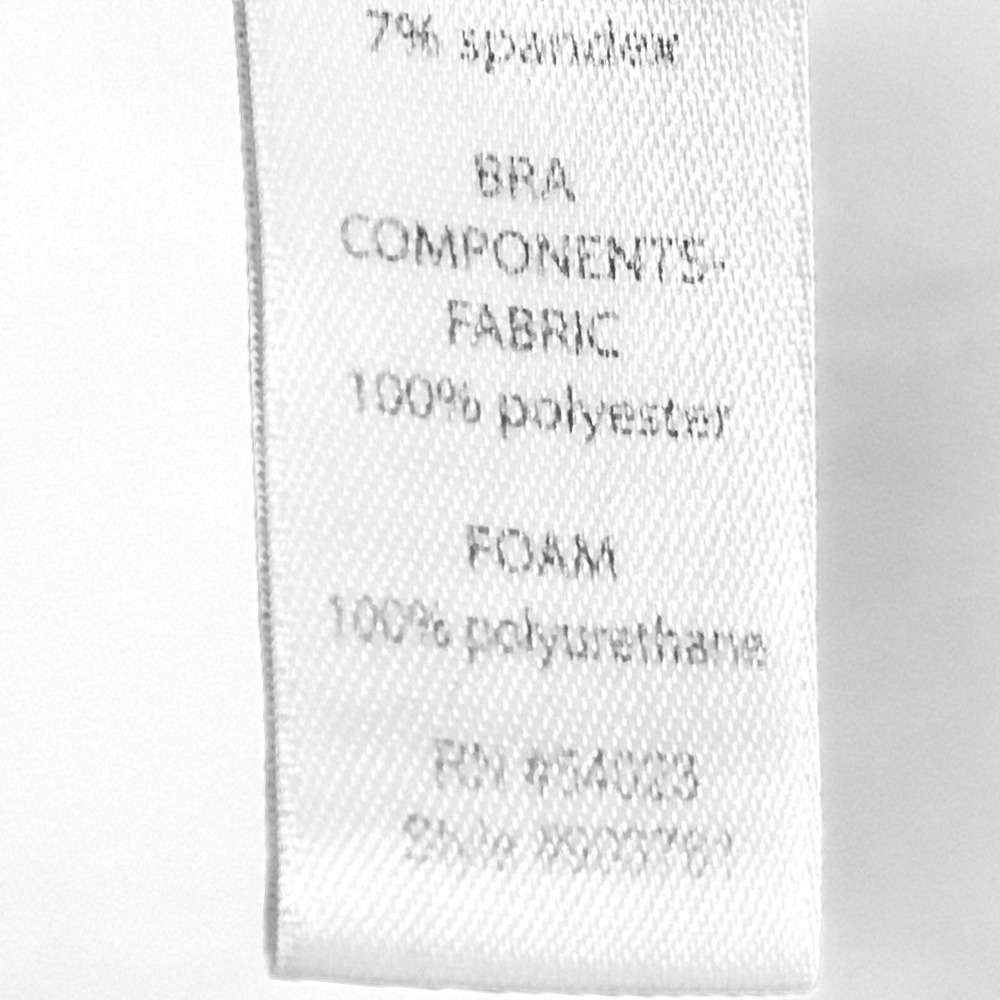 Athleta Yoga V-Neck Built-in Bra Tank Top Women 32B Black Ruched Activewear EUC - Picture 14 of 15